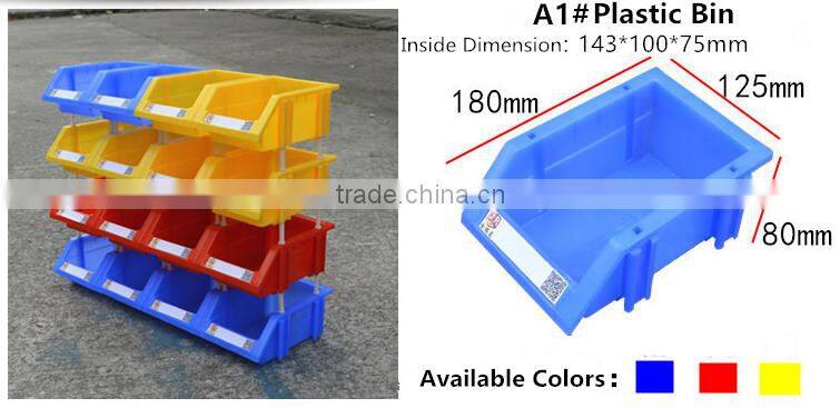 Stacking Plastic Container Warehouse Shelving Bin