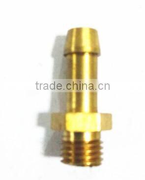 CNC Machining Brass/Copper Customized Male Hose Barb Adapters