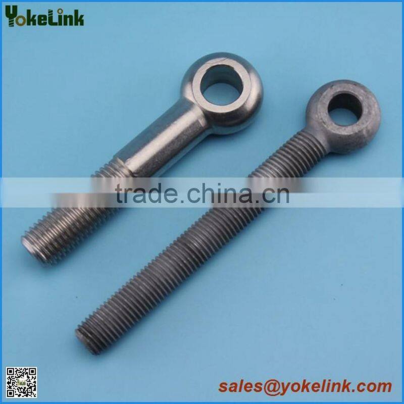 Stainless steel eyebolts with eye screws
