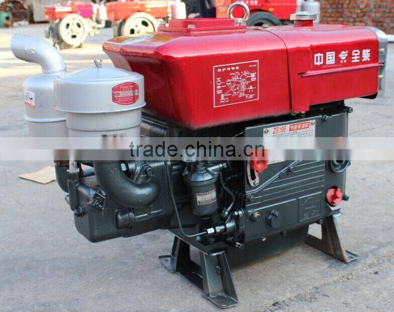 direct injection water cool single cylinder four stroke diesel engine