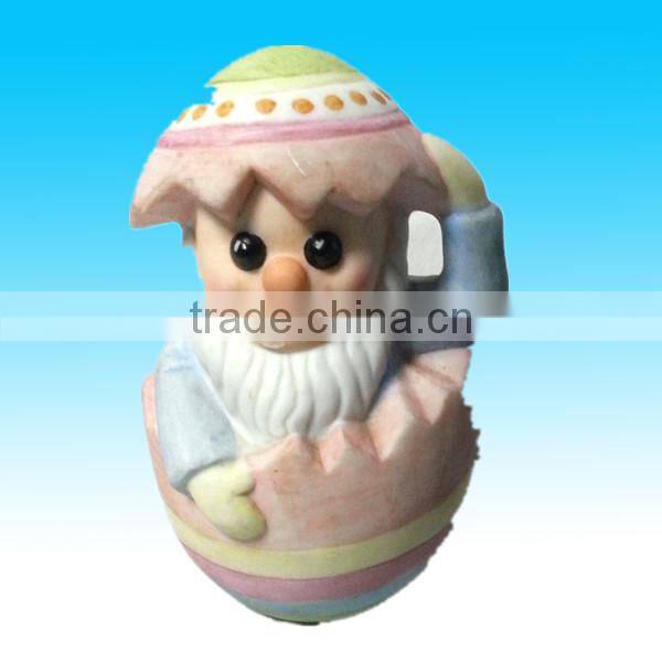 hand painted large decorative easter egg for sale