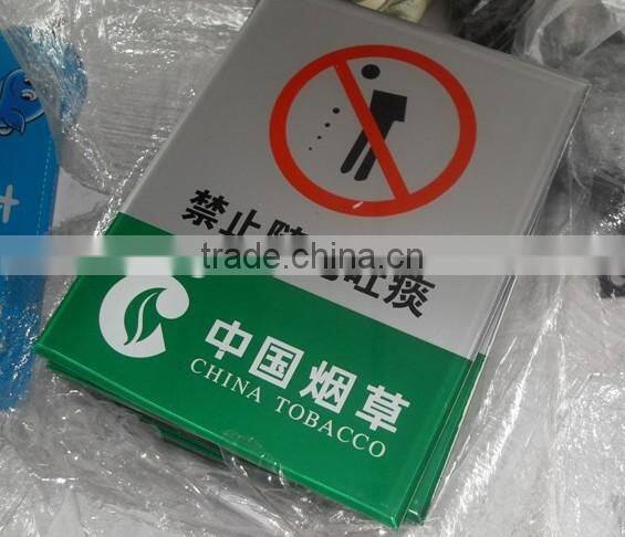 embossing acrylic letter sign
