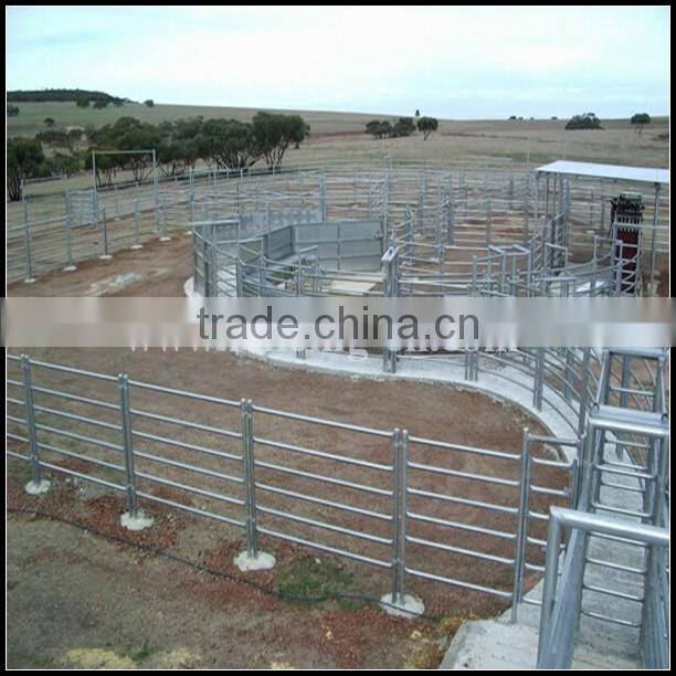 2016 high quality 1.6*2.1m Used Corral Panels , Used Horse Fence Panels , Galvanized livestock metal fence