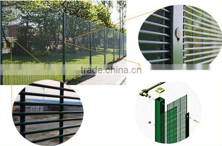 358 high security mesh fence high density welded wire fence panel for prison use