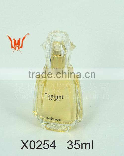 Colorful 33ml perfume bottles with high glass