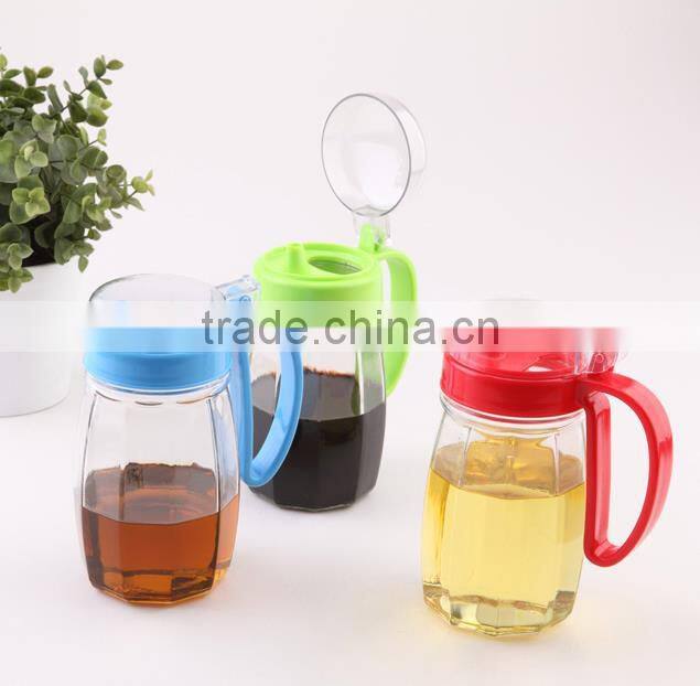 kitchen leakproof oil bottle sauce pot bottle 630ml