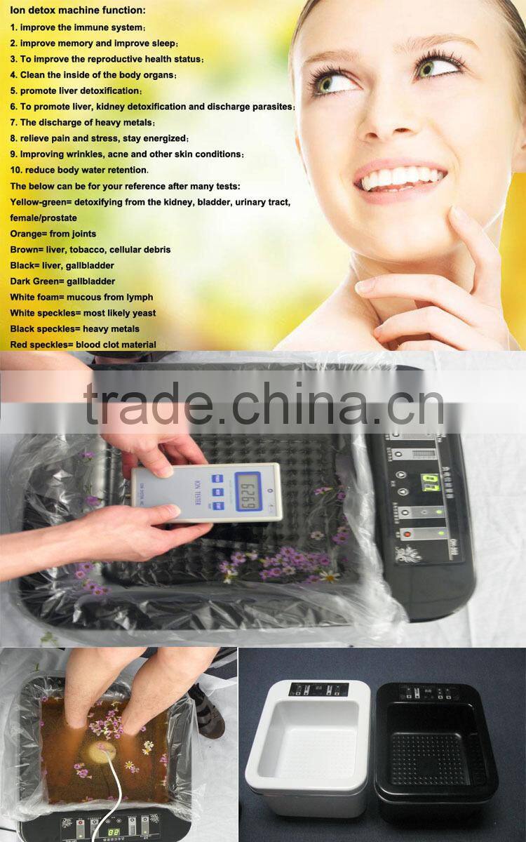 2017 ion cleanse machine foot wash basin CE