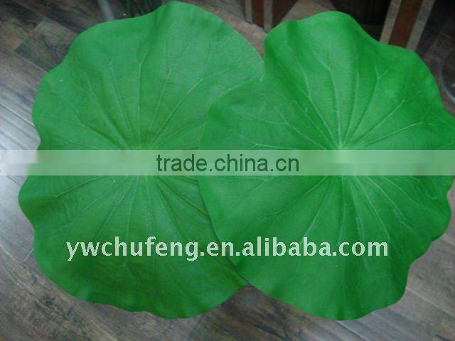 single artificial lotus leaf