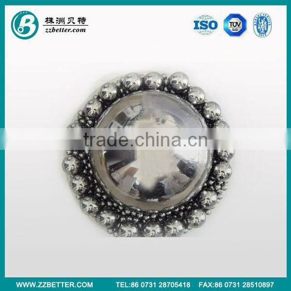 Ceramic carbide bearing balls/cermet ball valve