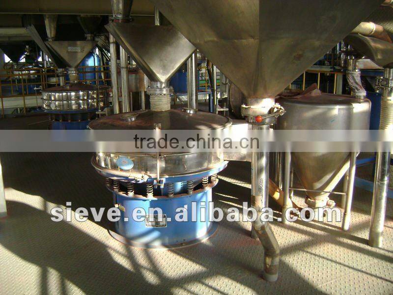 Stainless steel rotary vibrating sieve for palm oil