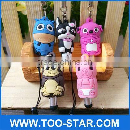Cartoon 3D Animal Shape Capacitive Sytlus Pen
