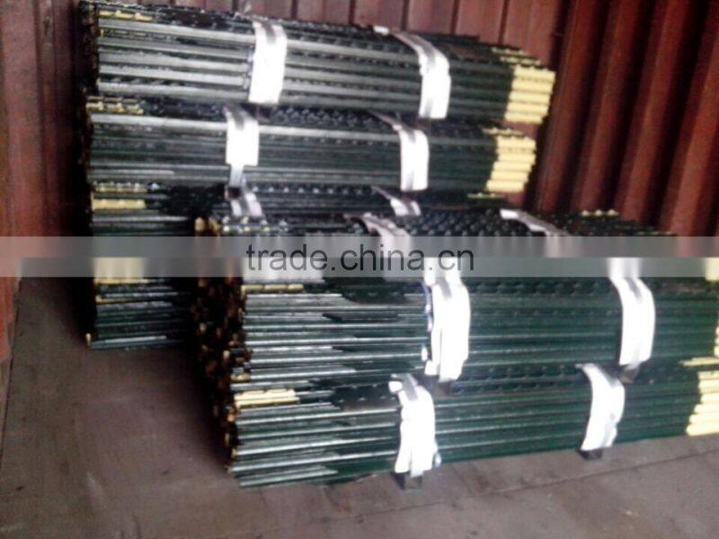 Hot dipped Galvanized Steel Fence T Post Exported To US