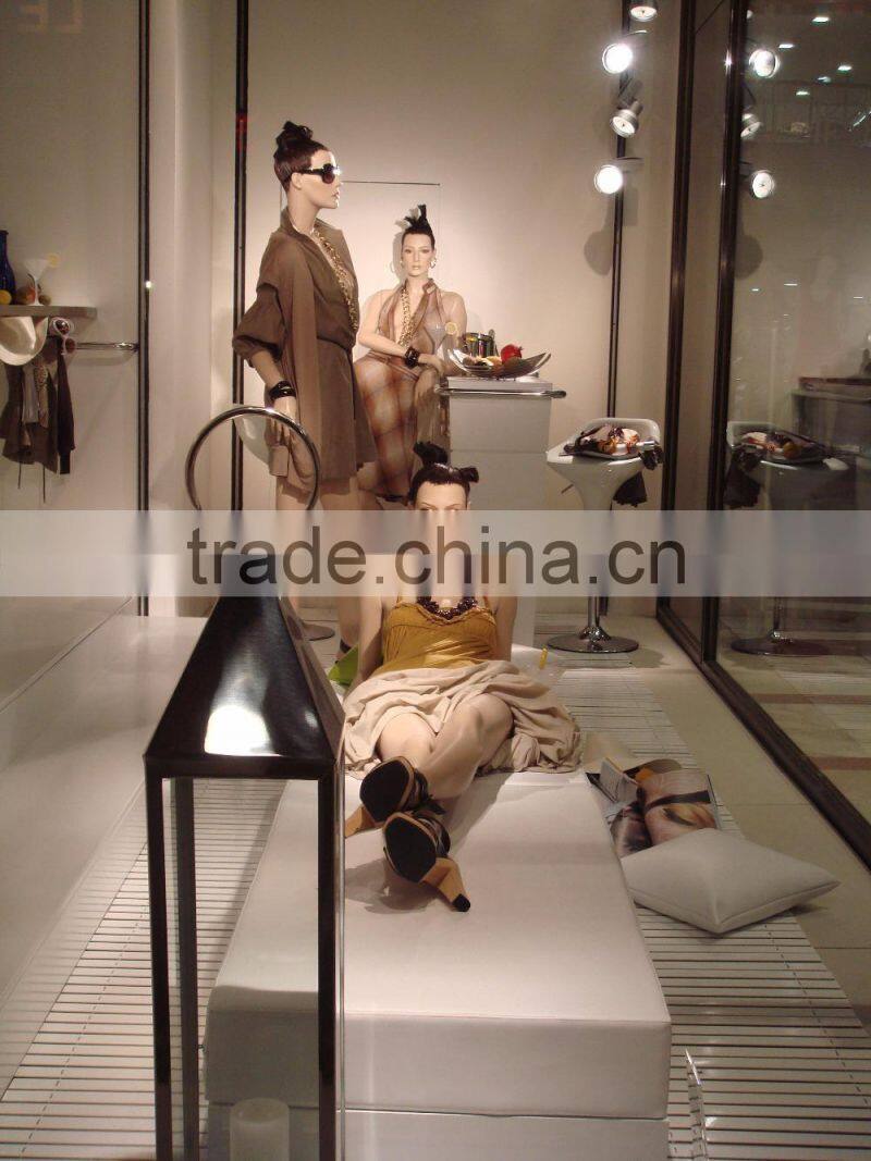 2016 newly long neck headless female mannequin