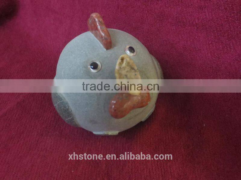 red granite goat stone craft
