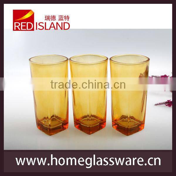 10oz square tumbler glass cup for tableware