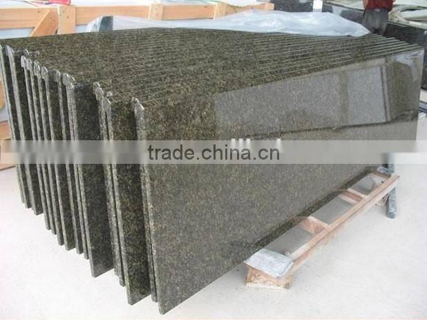 good price green ubatuba granite tops