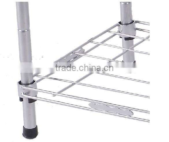vivinature metal wire 16Pair Shoe Rack, White