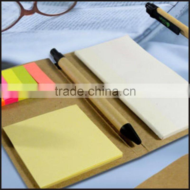 Best gift plastic ball pen,notepad ballpen with neck cord,promotional pen