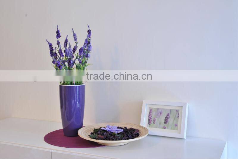 Different types colorful small plastic flower pot wholesale for garden