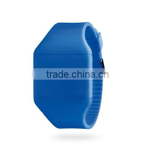 Hot ultra slimming slicone watch/waterproof watch