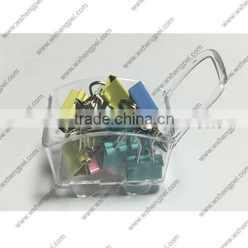 Cleverish portable cute transparent cart plastic storage jewelry wedding box kit