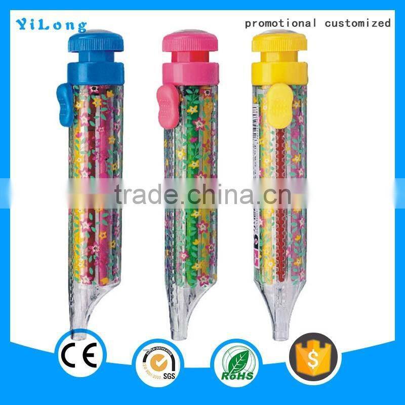 China supplier Promotional more colors Custom wax crayon Stacking crayon for kids