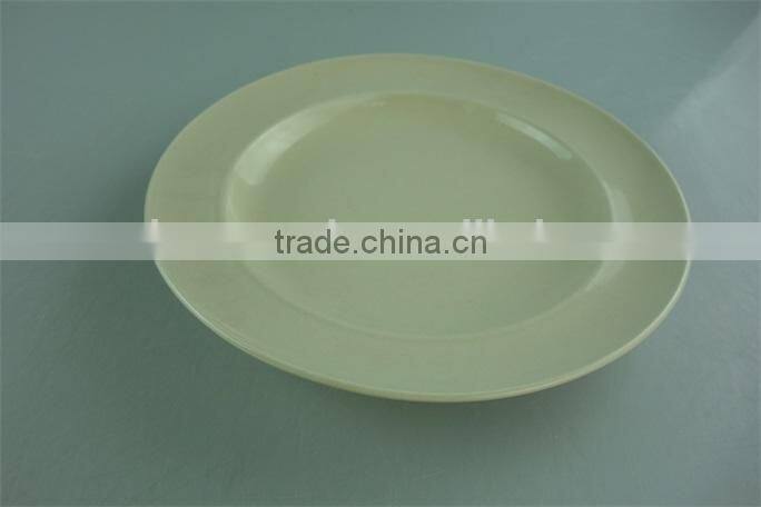 16pcs ivory color ceramic/stoneware hotel/restaurant used dinner set