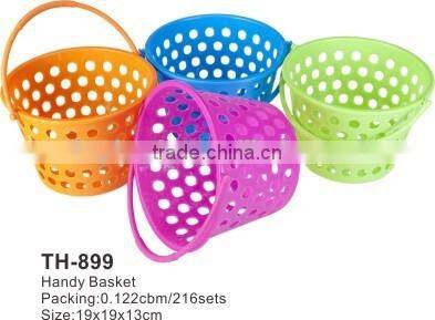 Good Plastic Food Grade Fruit Vegetable cleaing basket handy basket TH-899