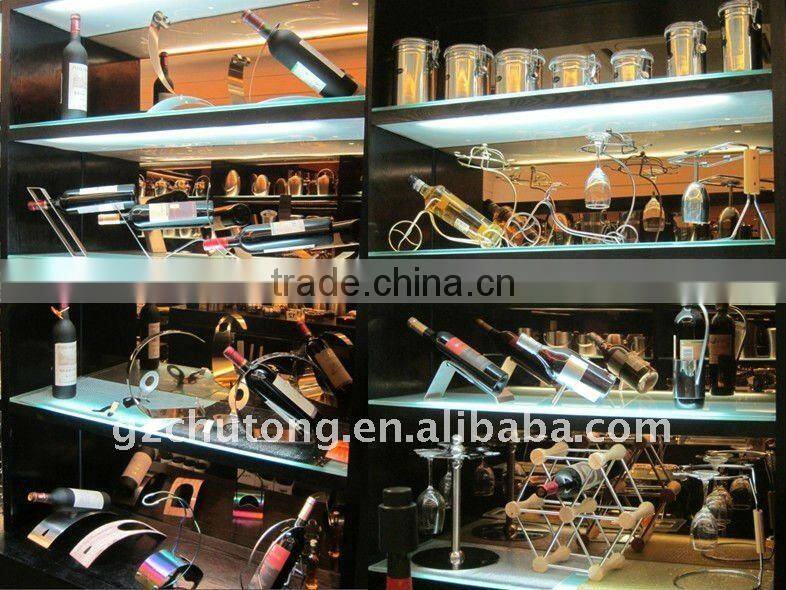 Morden Practical Metal Wine Rack/refrigerator wine rack/Commercial wine racks/Cube wine rack