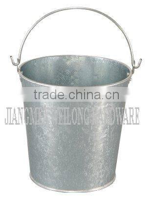 5L galvanized water bucket