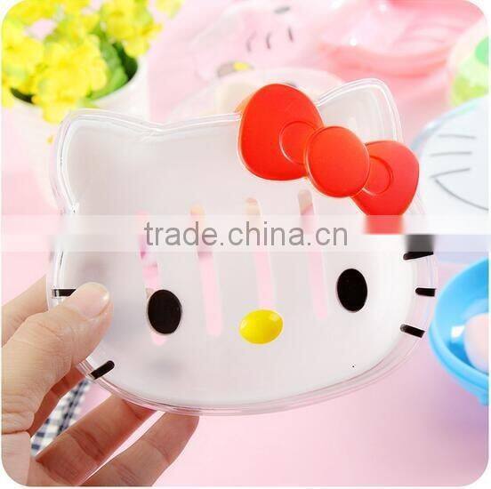 wholesale cartoon plastic soap case soap holder soap container