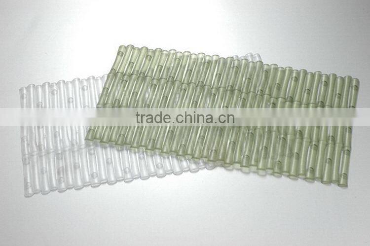 Fashionable professional anti slip pvc gridding bottom bath mat