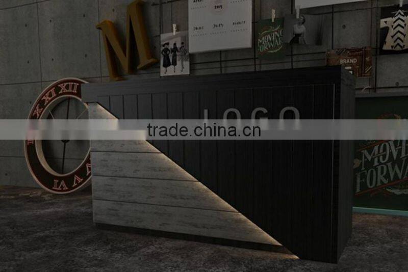 2017 new style shop counter design money counter reception counter(BG11-M098)