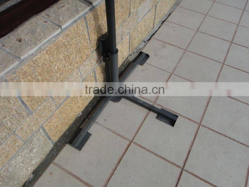 9FT Camouflage Fabric Umbrella Half Round Sun Umbrella CK1426