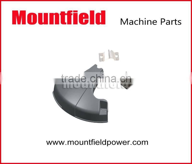 Gasoline brush cutter blade guard