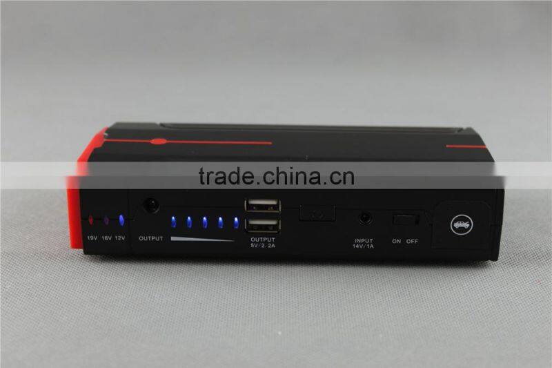 Manufacturer high power 13800mAh (51WH) car multi-functional jump starter