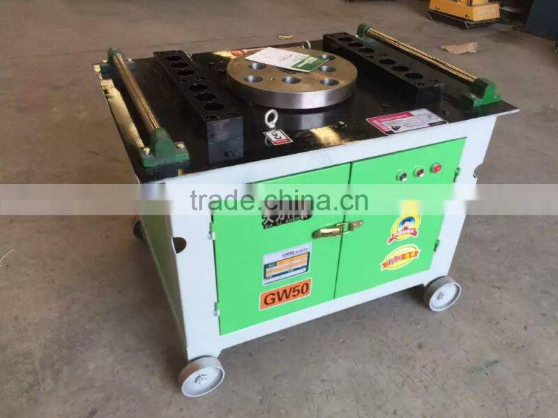 4mm-50mm reinforcing rebar bending machine GW50 professional manufacturer