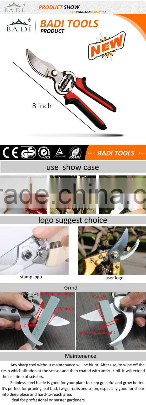 Garden Tools Ratcheting Pruning Shears - Best Pruner for Weak Hands