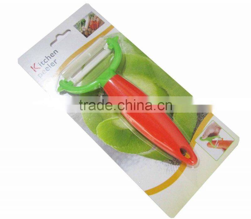 Hot-selling Ceramic Blade Plastic Handle Tomato Peeler
