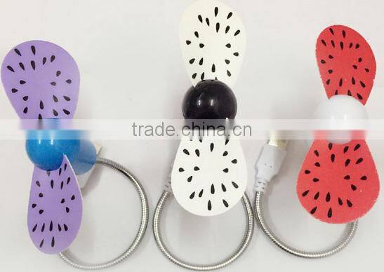 Hot Sales USB Mini Fruit Fan, Mini USB fan for Phone and Computer,USB Mini Fruit Fan LS Eplus