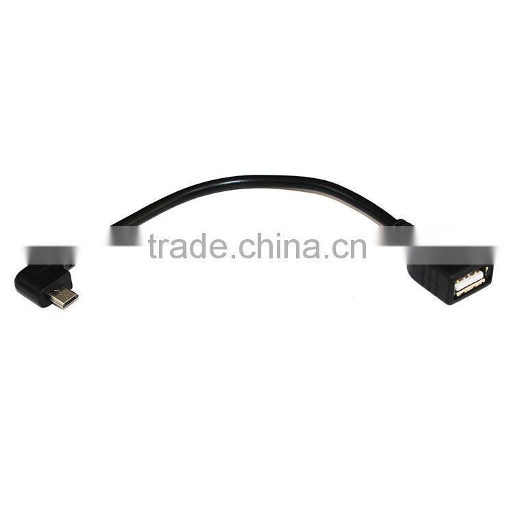 Fashion china supplier micro male otg adapter cord ,h0t7s usb 2.0 cable adapter connector otg for sale