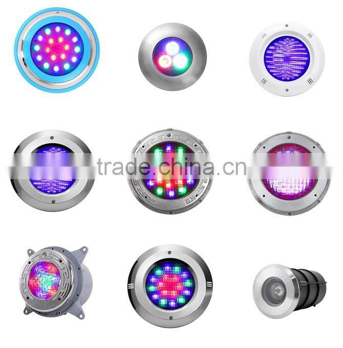 Color changing IP 68 12v swimming pool led waterproof lights