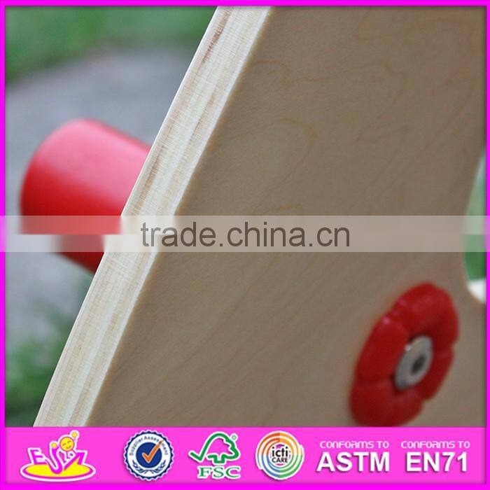 2016 new design baby funny toy wooden rocking horses for sale W16D088