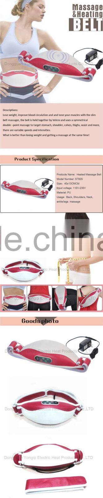 Electronic Vibrating Heating Slimming Slim Massage Belt