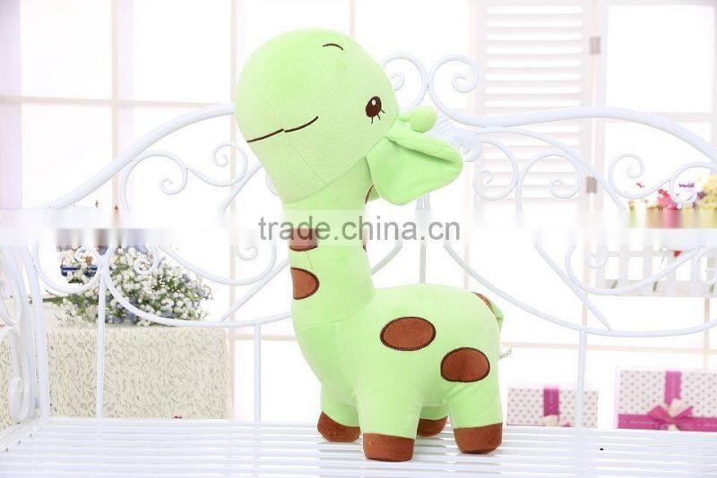 high quality stuffed promotion plush toys giraffe