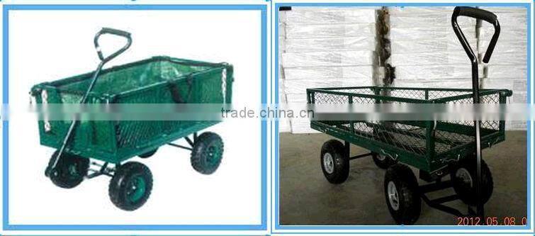 Popular Sales Garden tool Cart fruit four-wheel cart TC1840