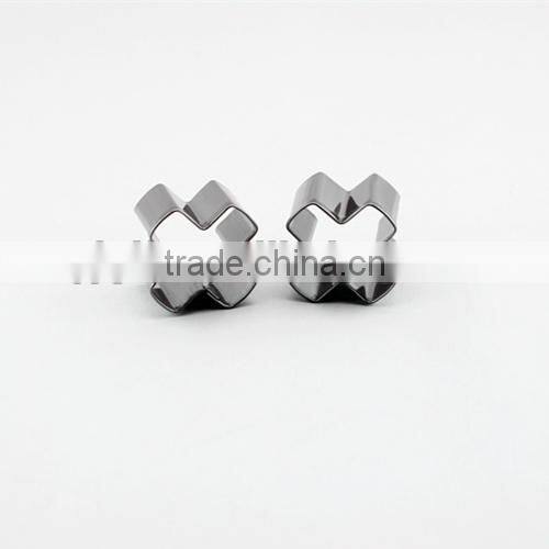 Kasun novelty cross shape metal cookie cutter set metal cookie cutter