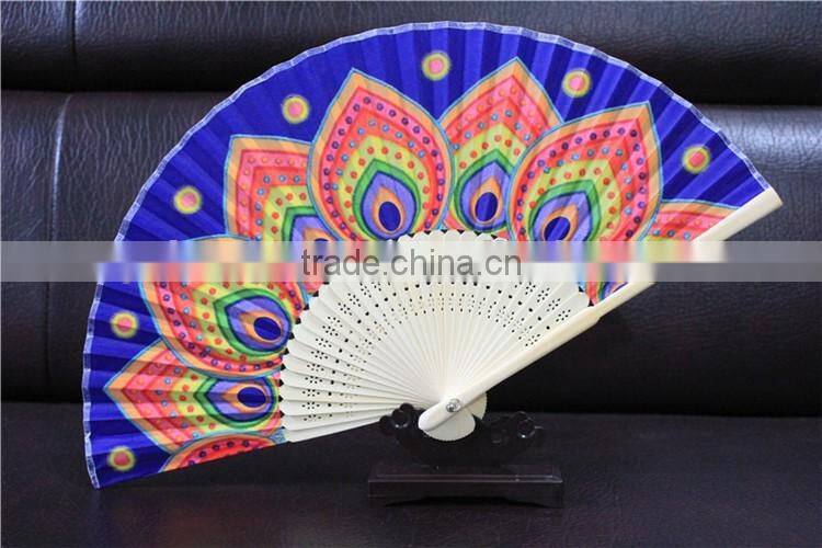 Promotional custom fancy hand fan
