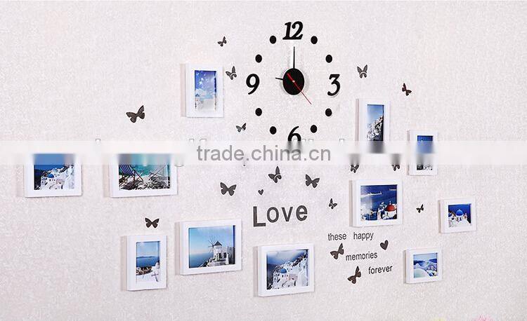 Solid Wood Frame Creative Photo Wall 11 Picture Frames Manufacturer