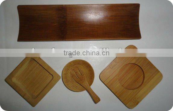 2016 Biodegradable Bamboo Arc Seasoning Dish